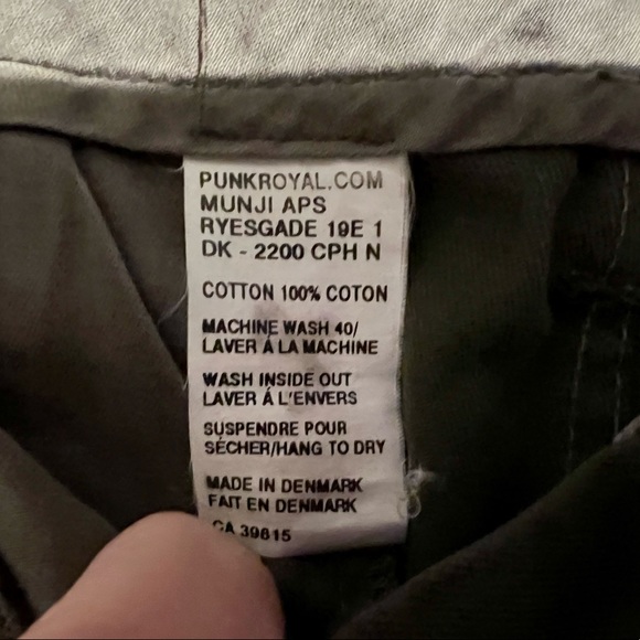 Vintage Punk Royal Butterfly Army Pant - Picture 6 of 6